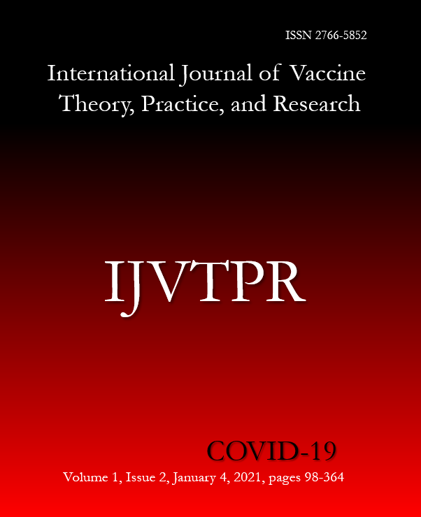 Cover for issue 2 of volume 1 of IJVTPR